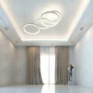 Design Raffiné: Caisson de Faux Plafond Élégant et Pratique