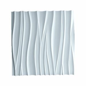Élément Déco Muraux Panneaux muraux 3D en plâtre "Wave"